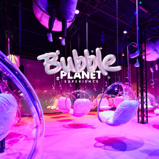 تجربة Bubble Planet التفاعلية - أبوظبي