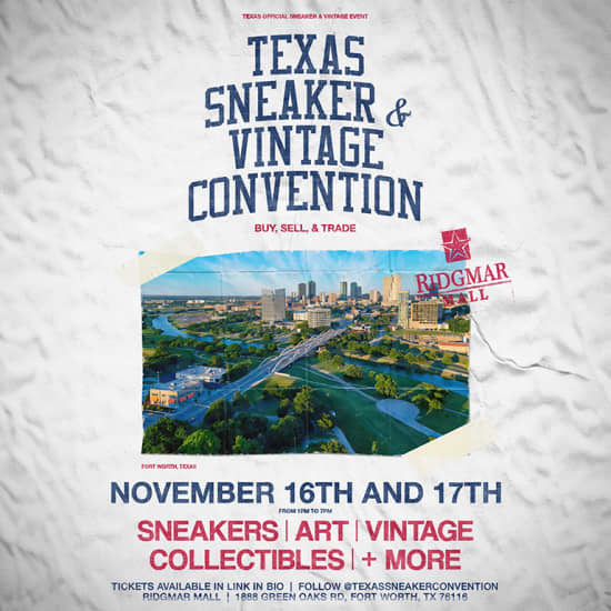 Texas Sneaker & Vintage Convention