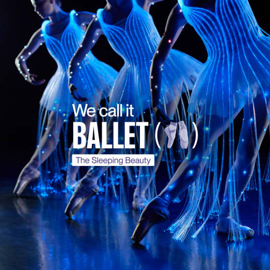 We call it Ballet: A Bela Adormecida em um Espetáculo de Luz Deslumbrante