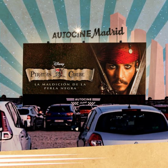 Piratas del Caribe: la maldición de la perla Negra en Autocine Madrid