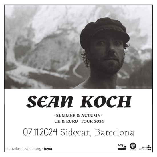 Sean Koch en la Sala Sidecar, Barcelona 2024
