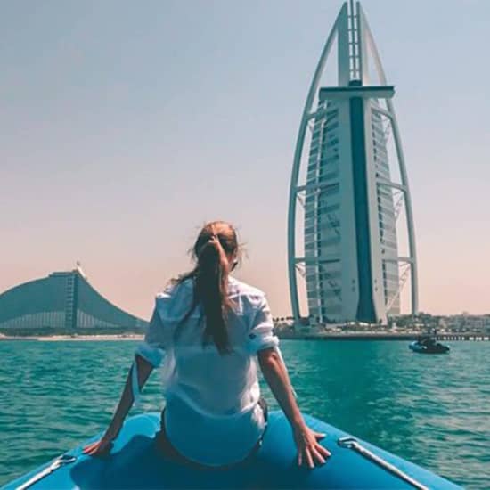90 Minutes Speedboat Tour: Dubai Marina, Atlantis and Burj Al Arab at Splash Tours, Dubai, United Arab Emirates