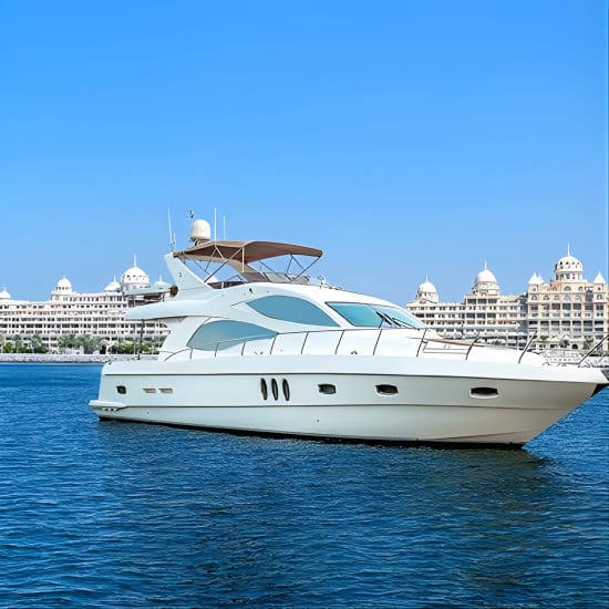 Private Yacht Dubai: Rent 61 ft Luxury Yacht up to 30 people