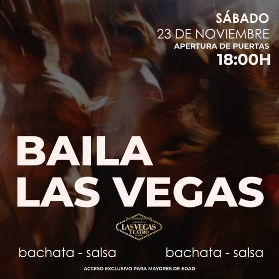 Baila Las Vegas: salsa, bachata y bebidas