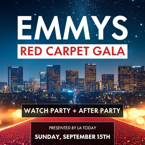 ﻿Gala de la Alfombra Roja de los EMMYS de LA Today: Watch Party + Fiesta posterior repleta de estrellas