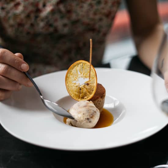 Cena de los enamorados de San Valentin en el Hyatt Regency Barcelona Tower