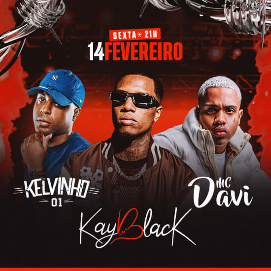 Show do Kayblack, MC Davi e MC Kelvinho no Arena