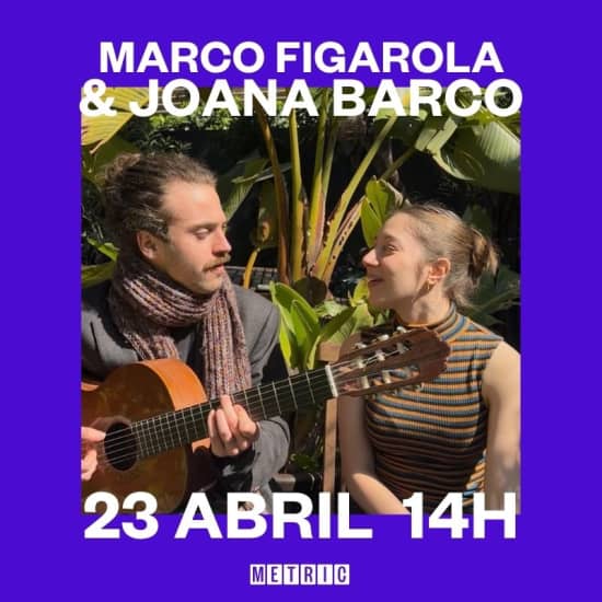 Marco Figarola con Joana Barco Live en Metric