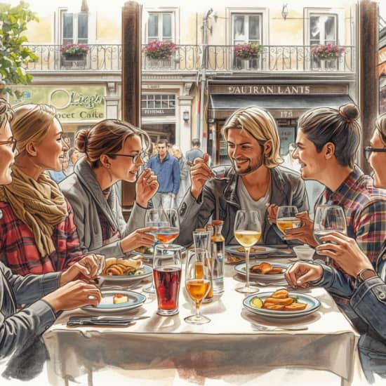 Affiche Dîner des célib 💕 Paris 17 🍸