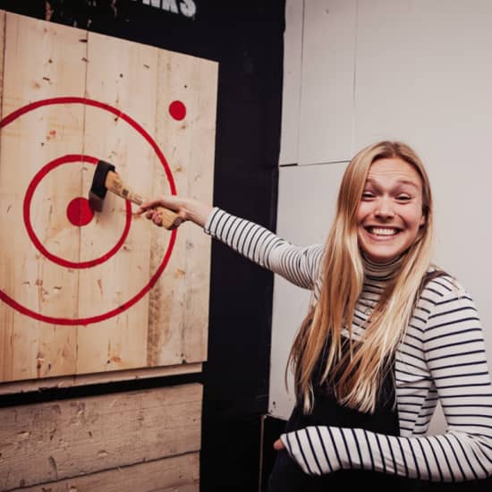 Axe Throwing at Whistle Punks!