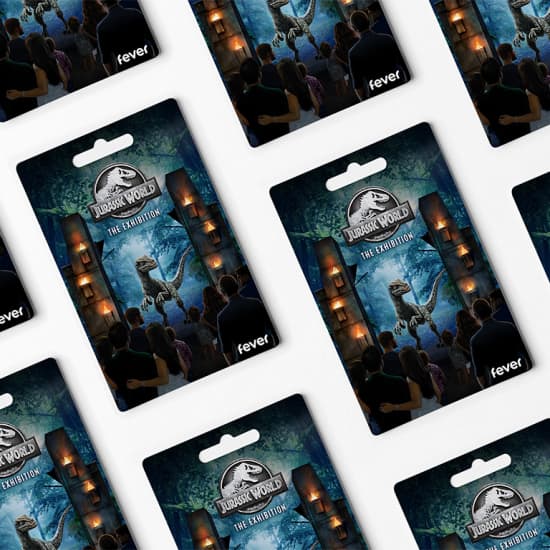 Official Christmas Gift Card -  Jurassic World: The Exhibition
