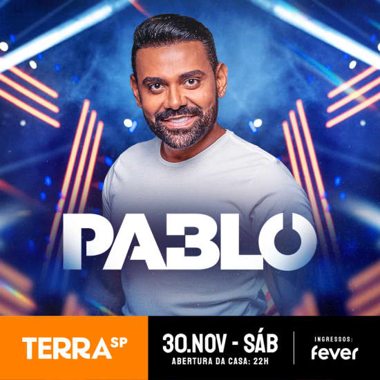 ﻿Espectáculo de Pablo en Terra SP