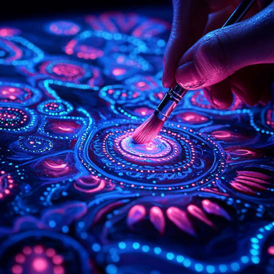 Craftopia: Un taller de pintura de mandalas UV - Lista de espera