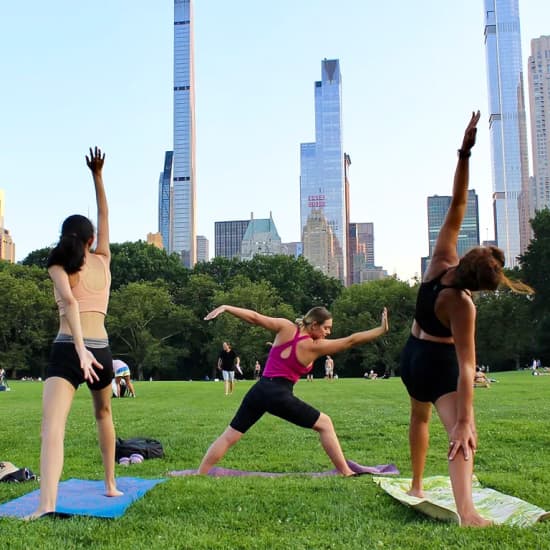 Central Park Yoga with a View - Feel the Heartbeat of NYC