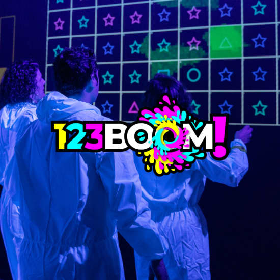 123Boom! An Explosive Real-Life Arcade Game Experience