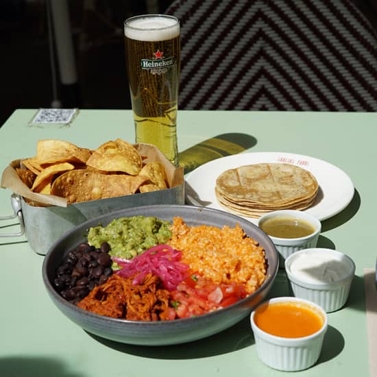 Menú Bowl Mexicano