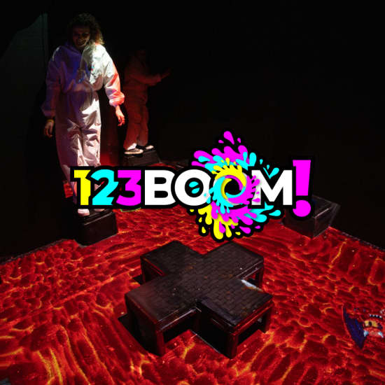 123Boom! An Explosive Real-Life Arcade Game Experience