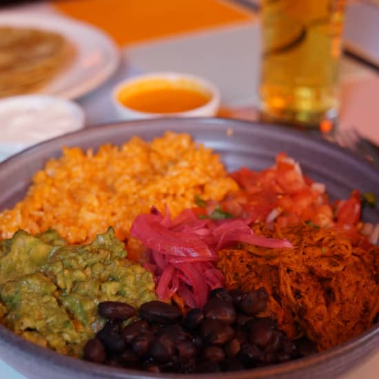 Menú Bowl Mexicano