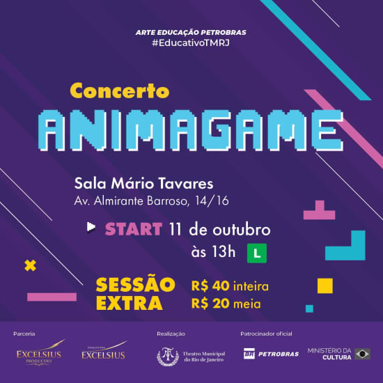 Concerto ANIMAGAME - SESSÃO EXTRA