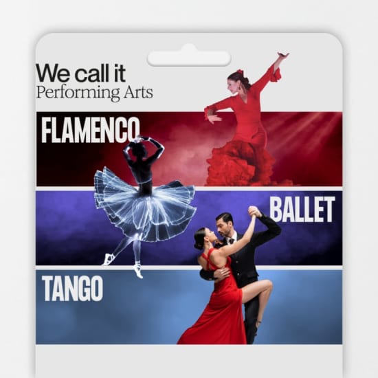 ﻿We-call-it dance shows - Gift Card