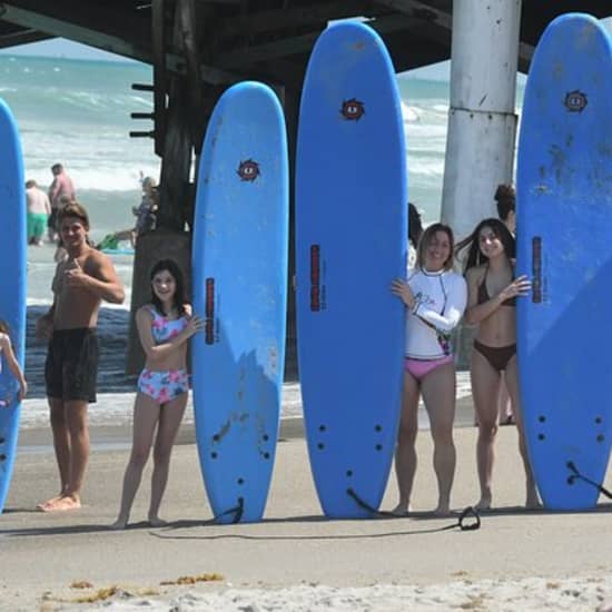 One Hour Surf Lesson with Experienced Instructor 