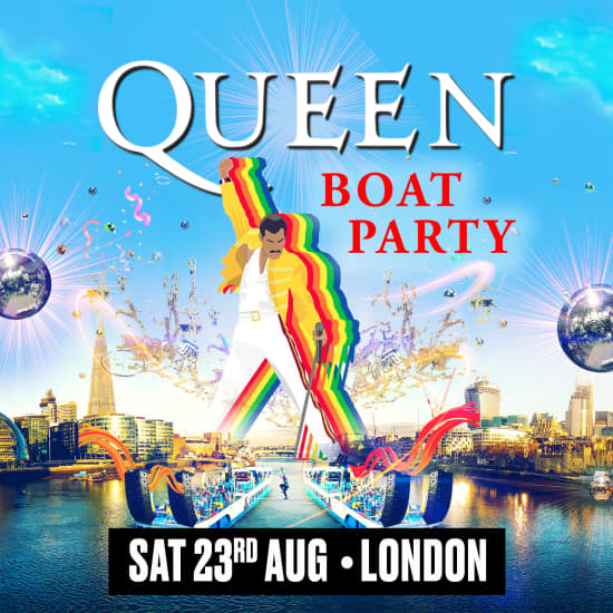 QUEEN Boat Party in London