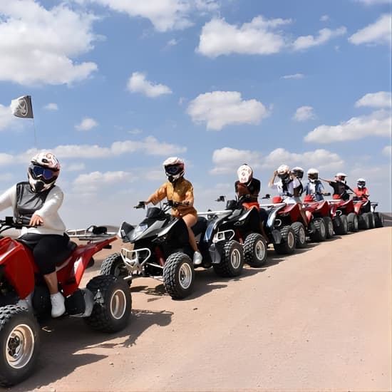 Aventure en quad dans le désert d'Agafay