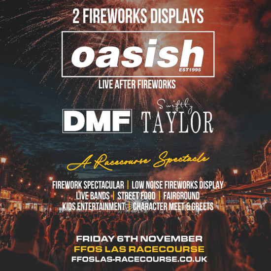 Ffos Las Fireworks 2026 — event image