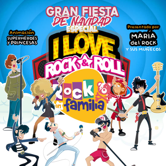 Gran Fiesta de Navidad de Rock en familia