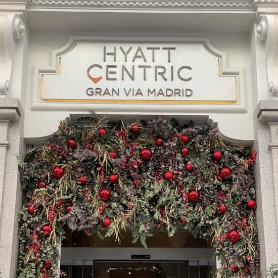 ﻿Special Christmas Brunch at El Jardín de Diana, at Hotel Hyatt Centric Gran Vía Madrid 5*