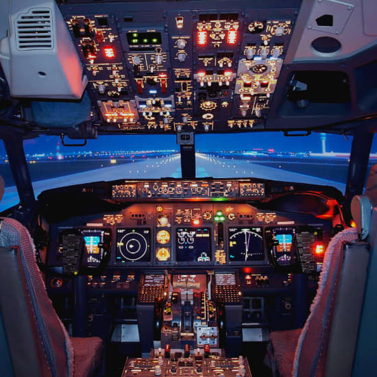 ¡Simulación de vuelo en un Boeing 737-NG!