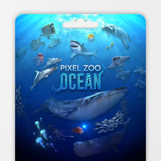 Pixel Zoo Ocean - Carte-cadeau