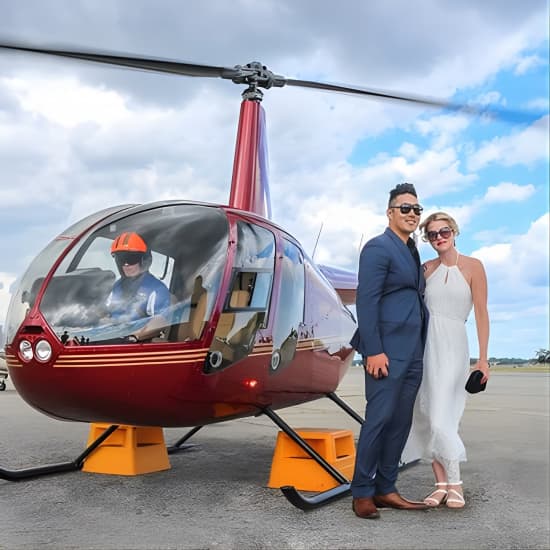 Romantic Jewel – Private Helicopter Tour for 2