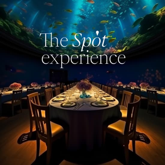The Spot Experience: Exclusive menu "under the sea" in Domo 360