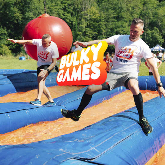 Bulky Games: The 100% Fun Giant Inflatable Obstacle Course