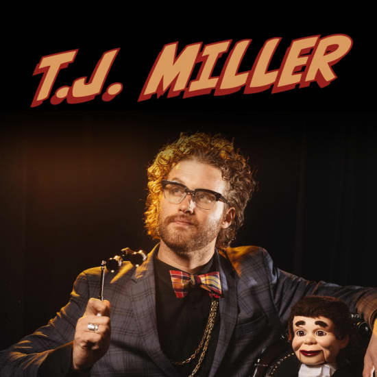 T.J. Miller à l'Apollo Théâtre