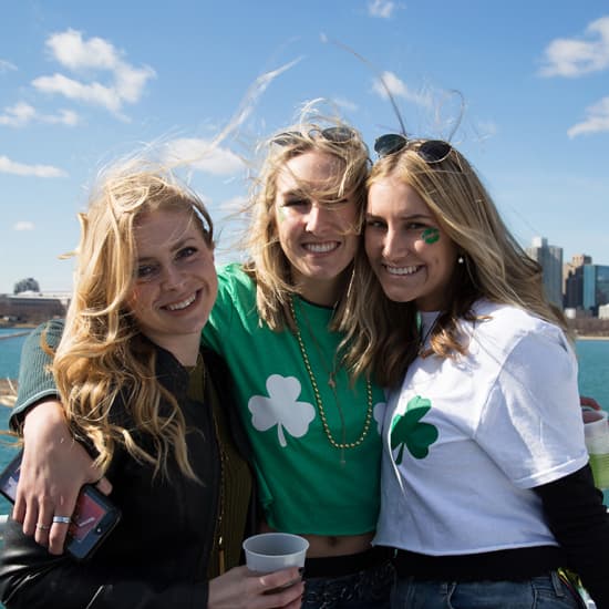 St Patrick's Day Yacht Party