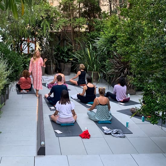 Yoga en el Jardín Secreto del Hotel Mandarin 5*.