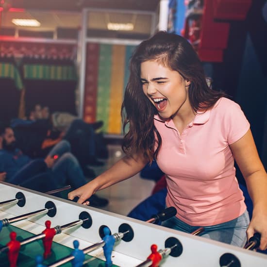 Foosball Contest with Complimentary Italian Food! New York Fever