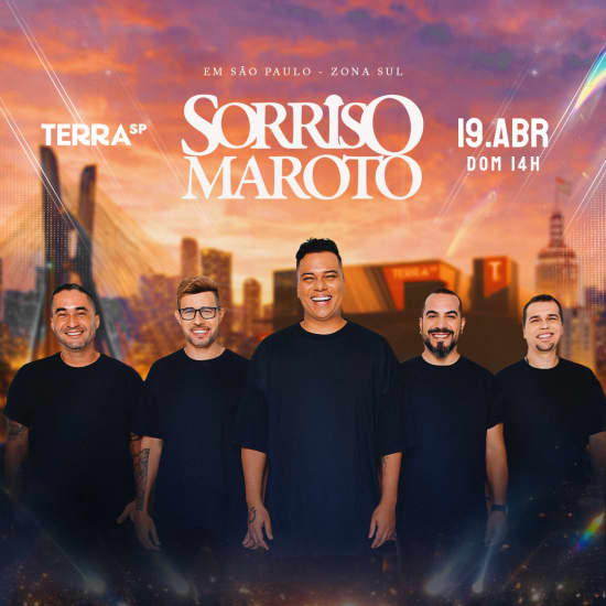 Show do Sorriso Maroto no Terra SP