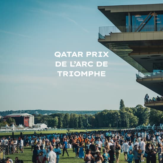 Qatar Prix de l'Arc de Triomphe à l'Hippodrome ParisLongchamp