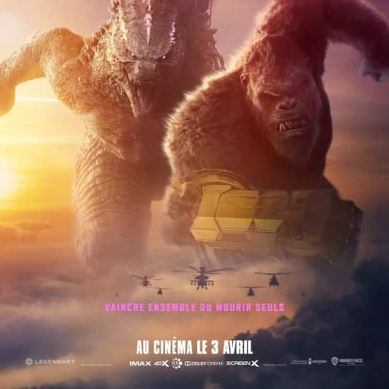 ﻿Movie tickets for Godzilla x Kong : The new Empire