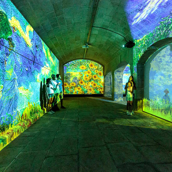 Impressive Monet & Brilliant Klimt: a pintura ganha vida