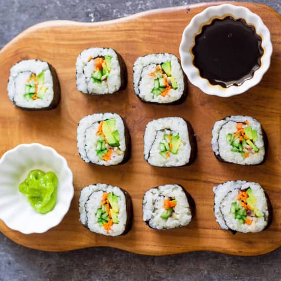 Hand-Rolled Sushi Cooking Class