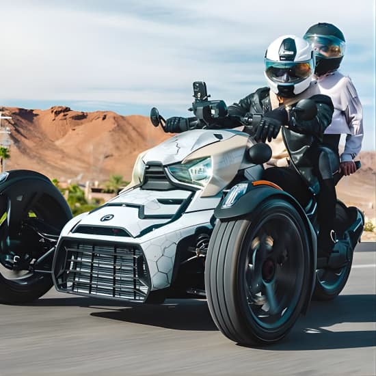 Couples Private Guided Red Rock Tour On A CanAm Trike