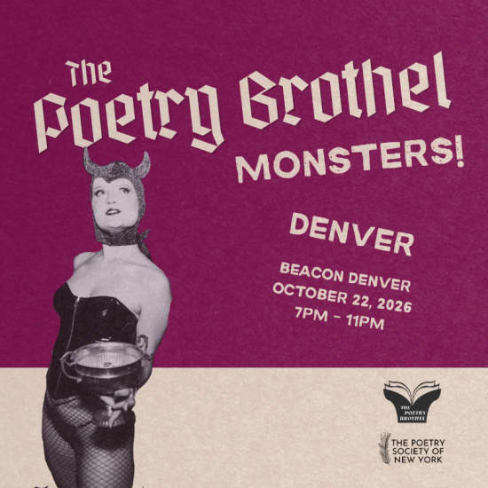 The Poetry Brothel Denver: MONSTERS! — event image
