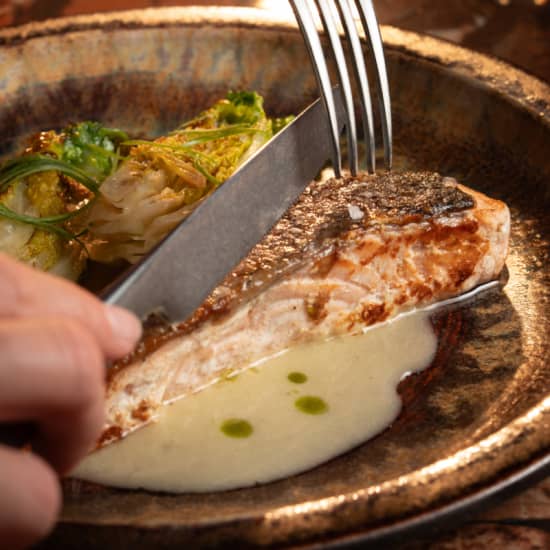 Menú de Noche en plena Gran Vía en La Catorce, Madrid