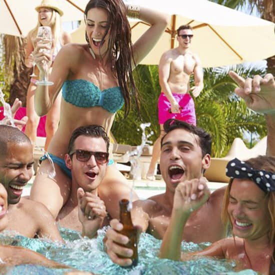 Vegas Pool Party Crawl with VIP-hosted Entry & Open Bar on Party