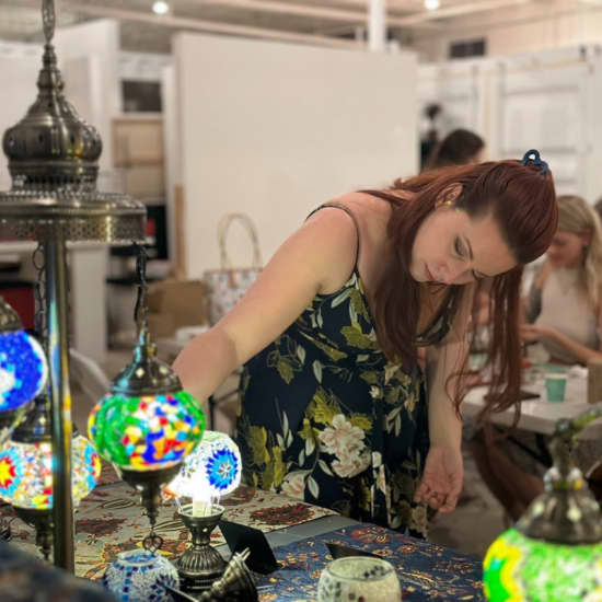 Mosaic Lamp Making Event Ocala