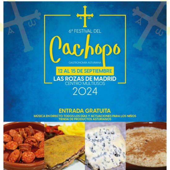 ﻿6th Festival of Cachopo and Asturian Gastronomy in Las Rozas